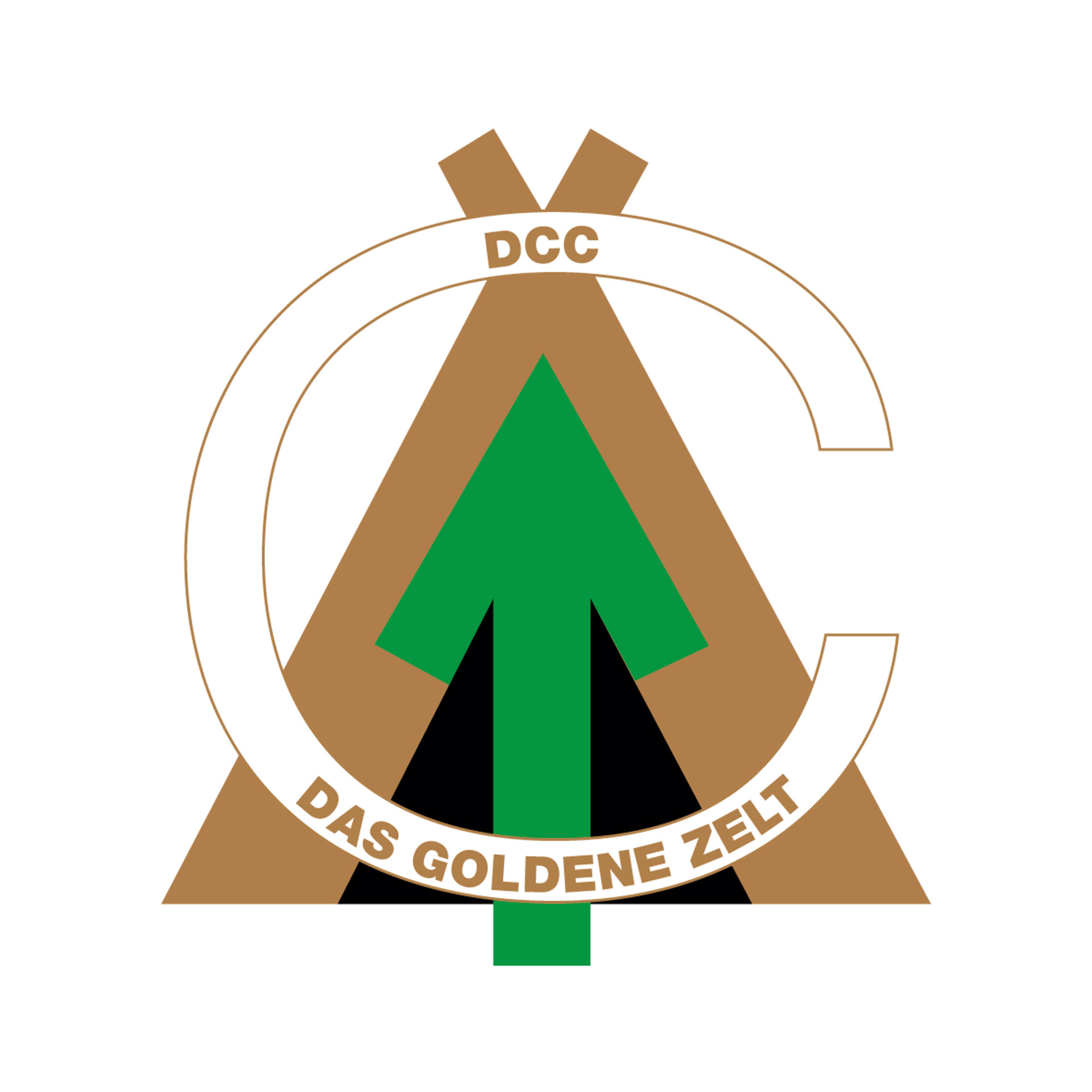 DCC Aufkleber Goldenes Zelt