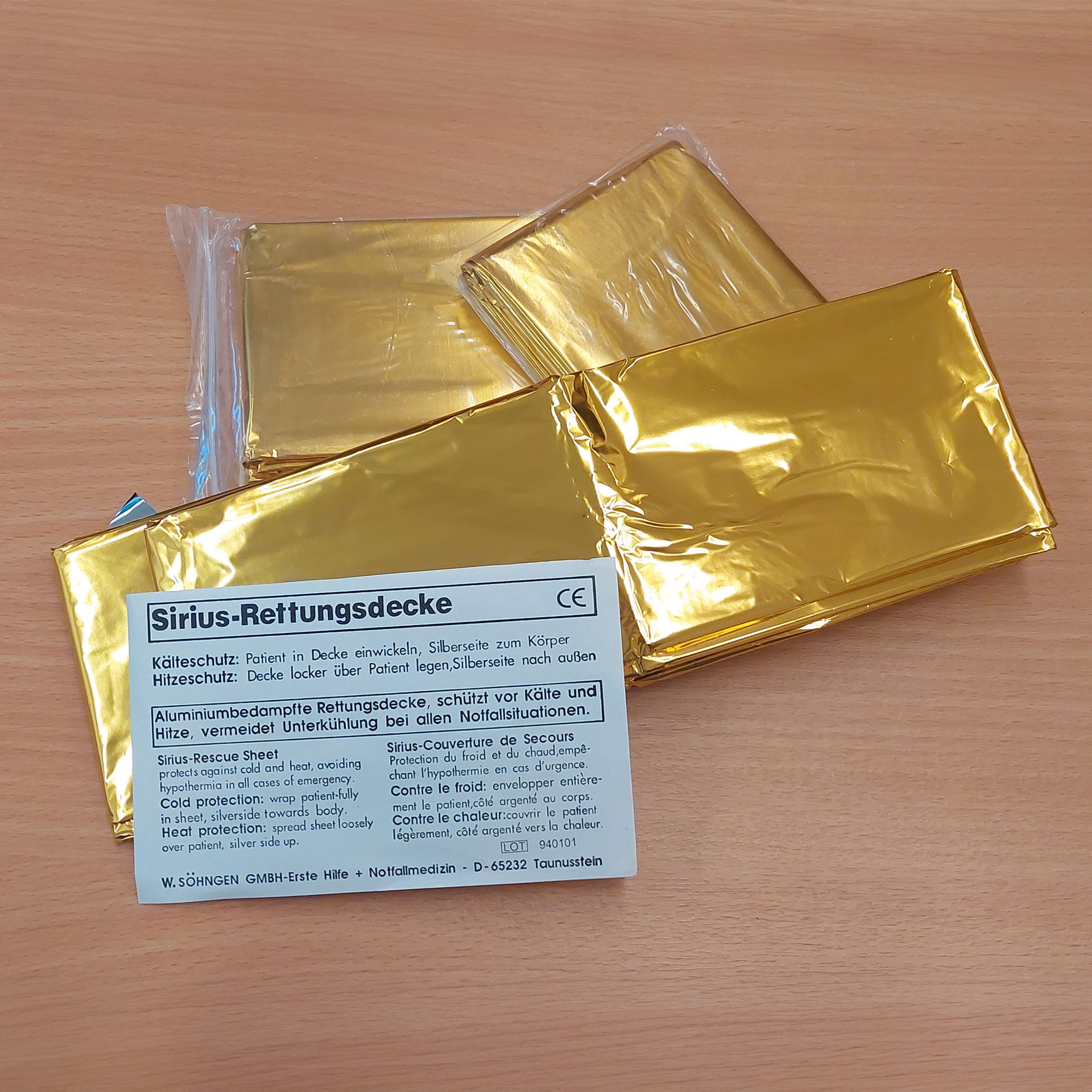 Rettungsdecke