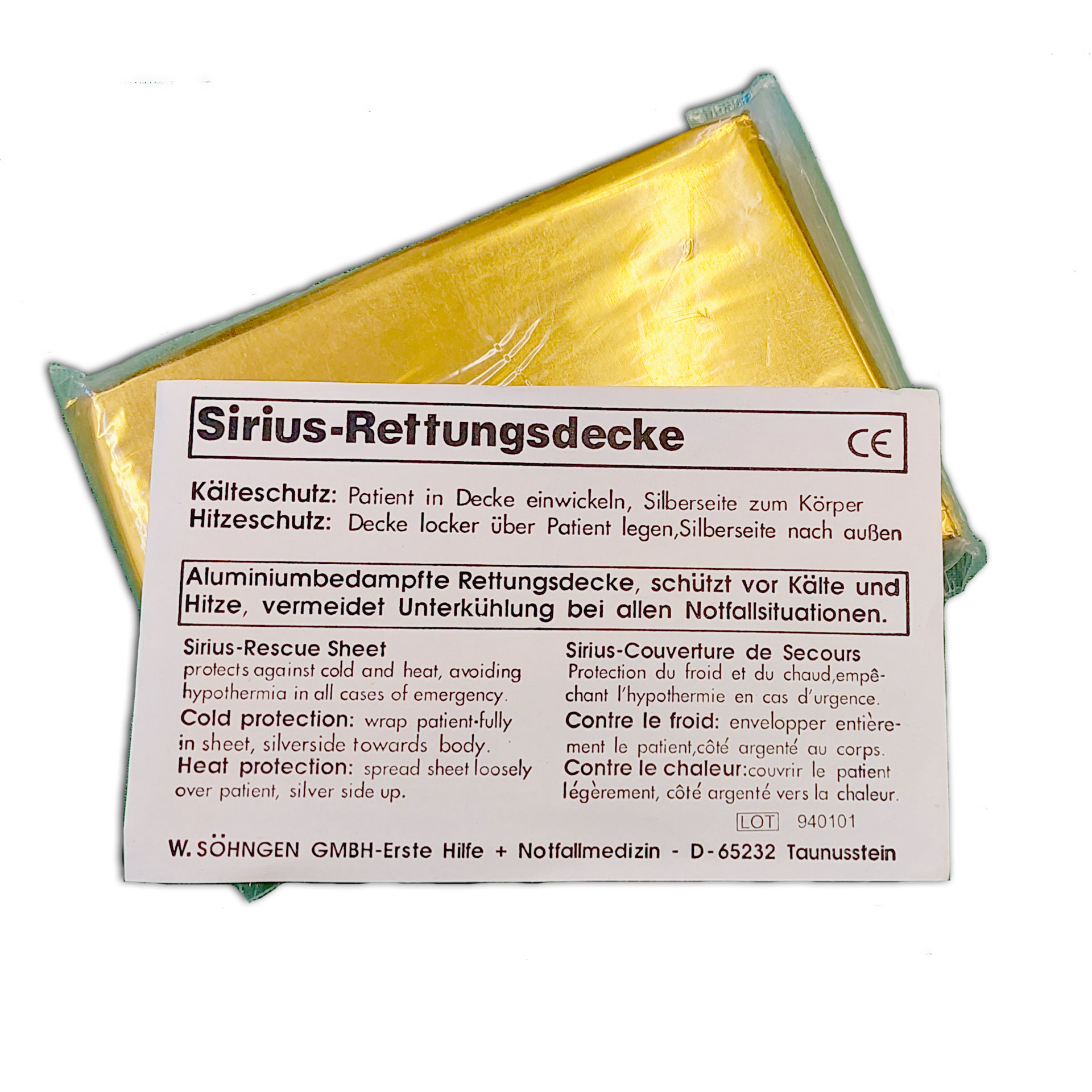 Rettungsdecke