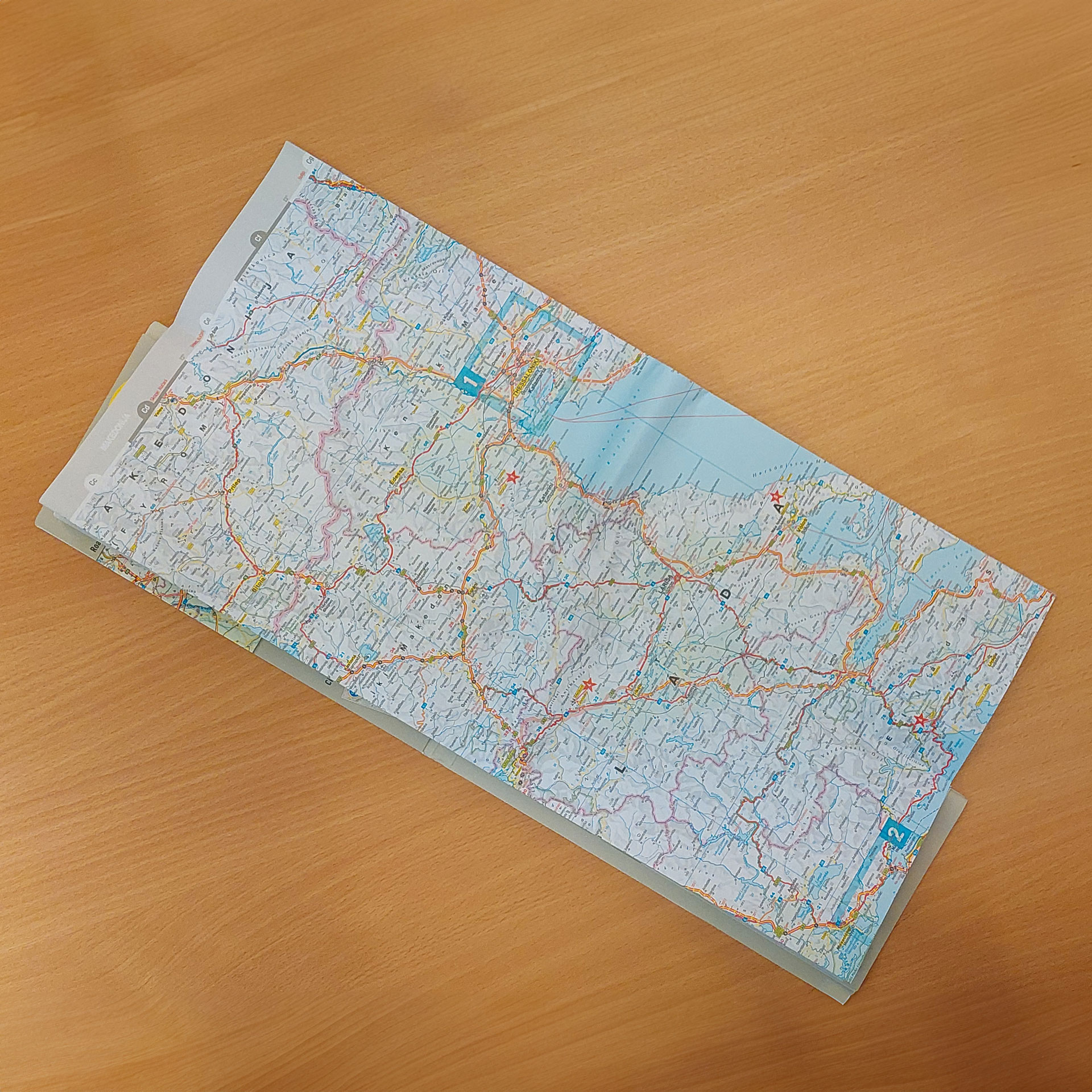 Reisekarte MARCO POLO – Griechenland 1:800 000